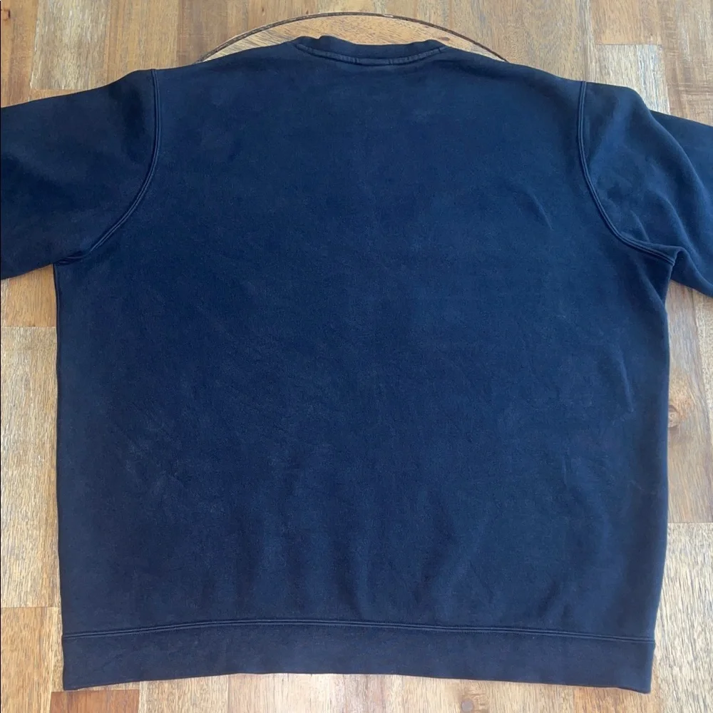 Nike Black Crewneck Sweatshirt with White‎ Swoosh